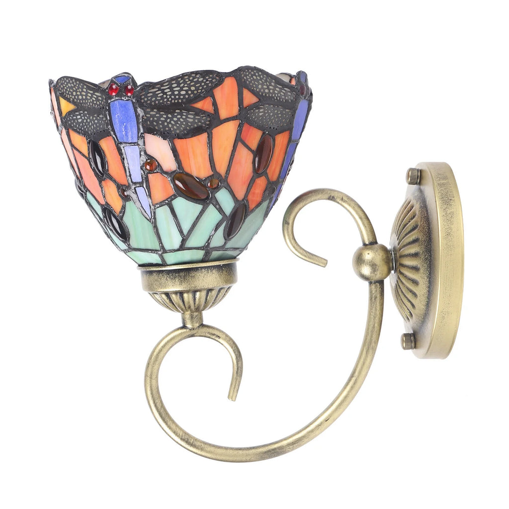 Stained Glass LED Wall Sconce P271