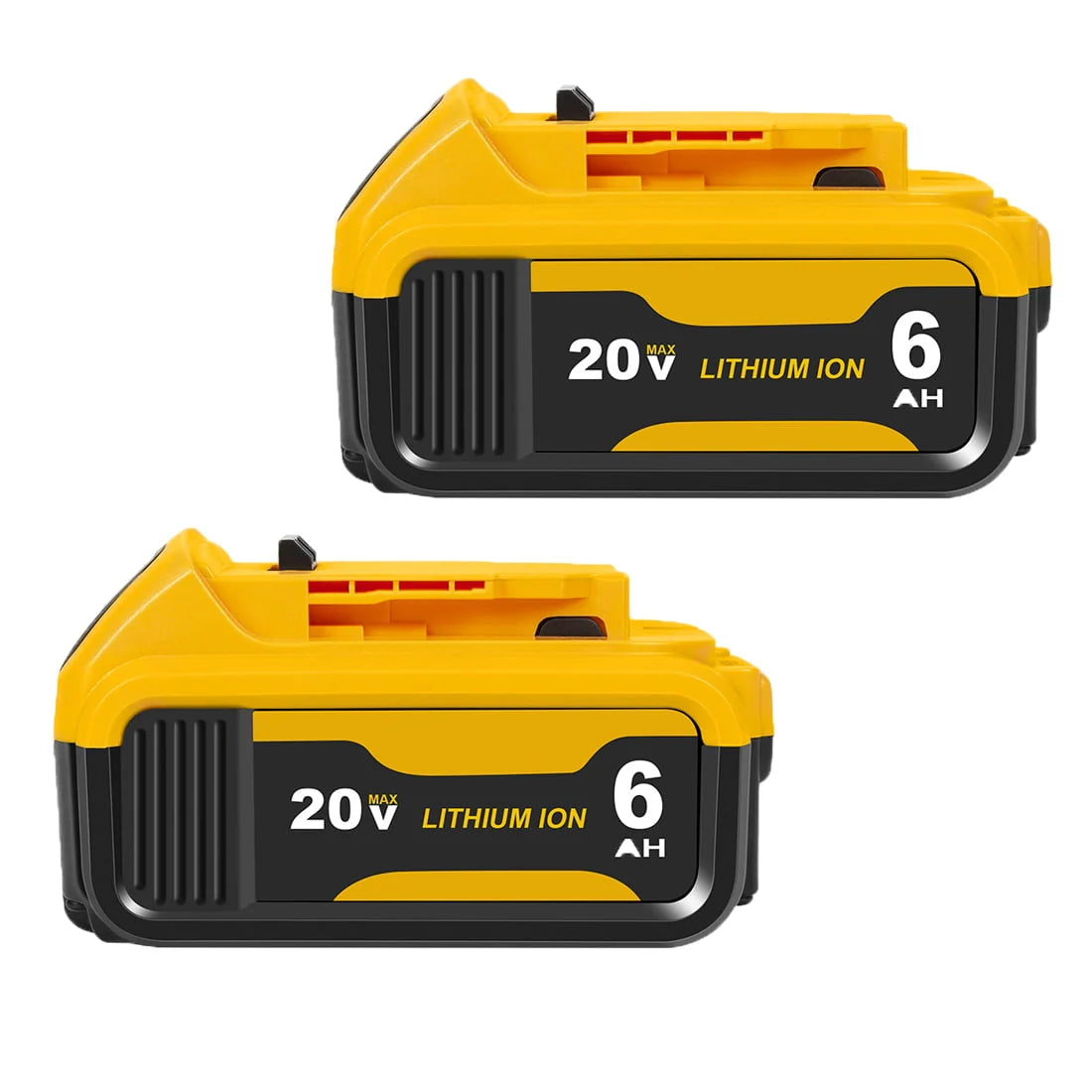 20-Volt Max 6.0AH Lithium Ion Battery 2-Pack J360883
