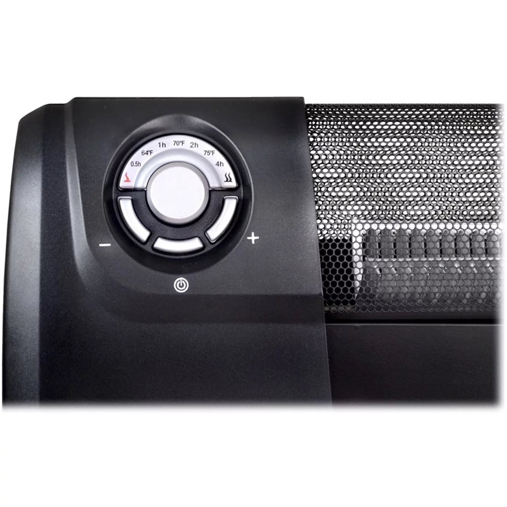 Electric Baseboard Space Heater, 5120 BTUs, Black S38979