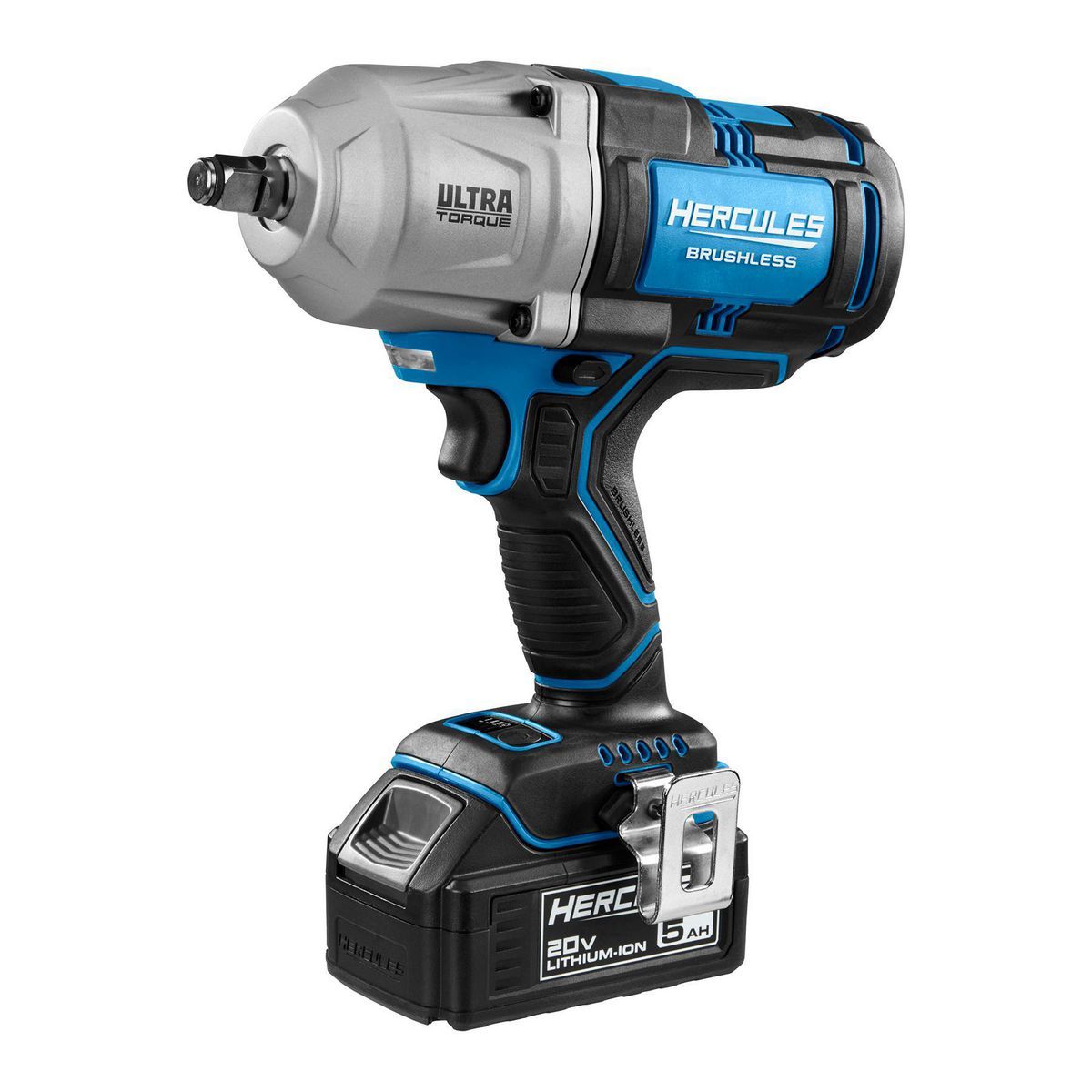 20V Brushless Cordless 1/2 in. Impact Wrench Kit with 5 Ah Battery and Charger I9413