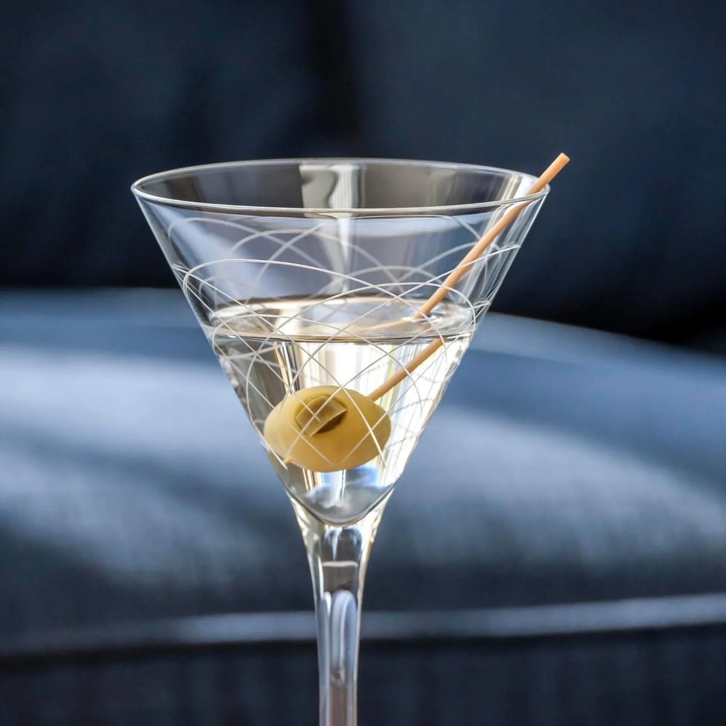Mid-Century Stemmed 7.5 oz. Martini Glasses M27491