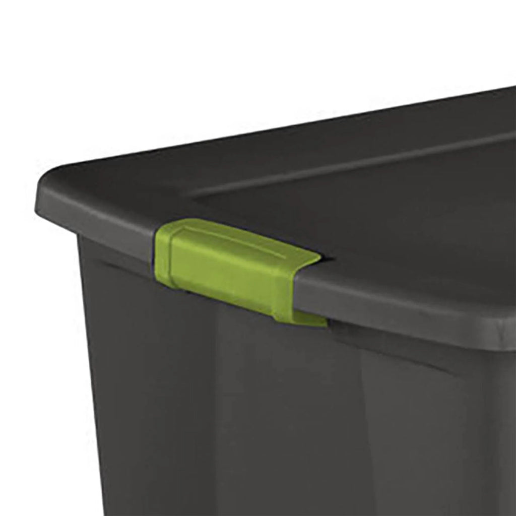 35 Gallon Storage Tote Box with Lid, 16 Pack S8604