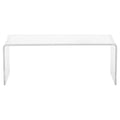 Lucite and Acrylic Coffee Table in Clear J528005