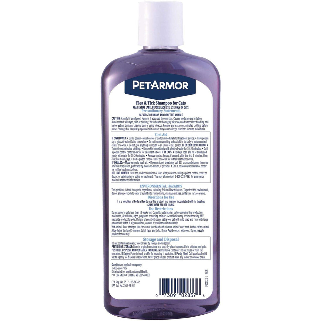 Flea & Tick Shampoo for Cats Coconut Berry Scent C406134