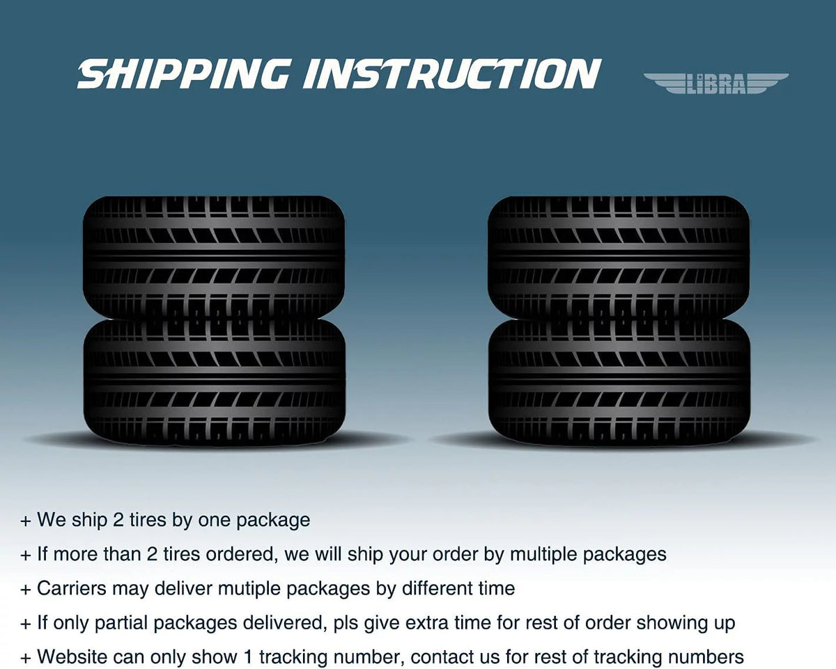 25x8-12 Front & 25x10-12 Rear 6PR ATV/UTV Tires Set 4 M16250