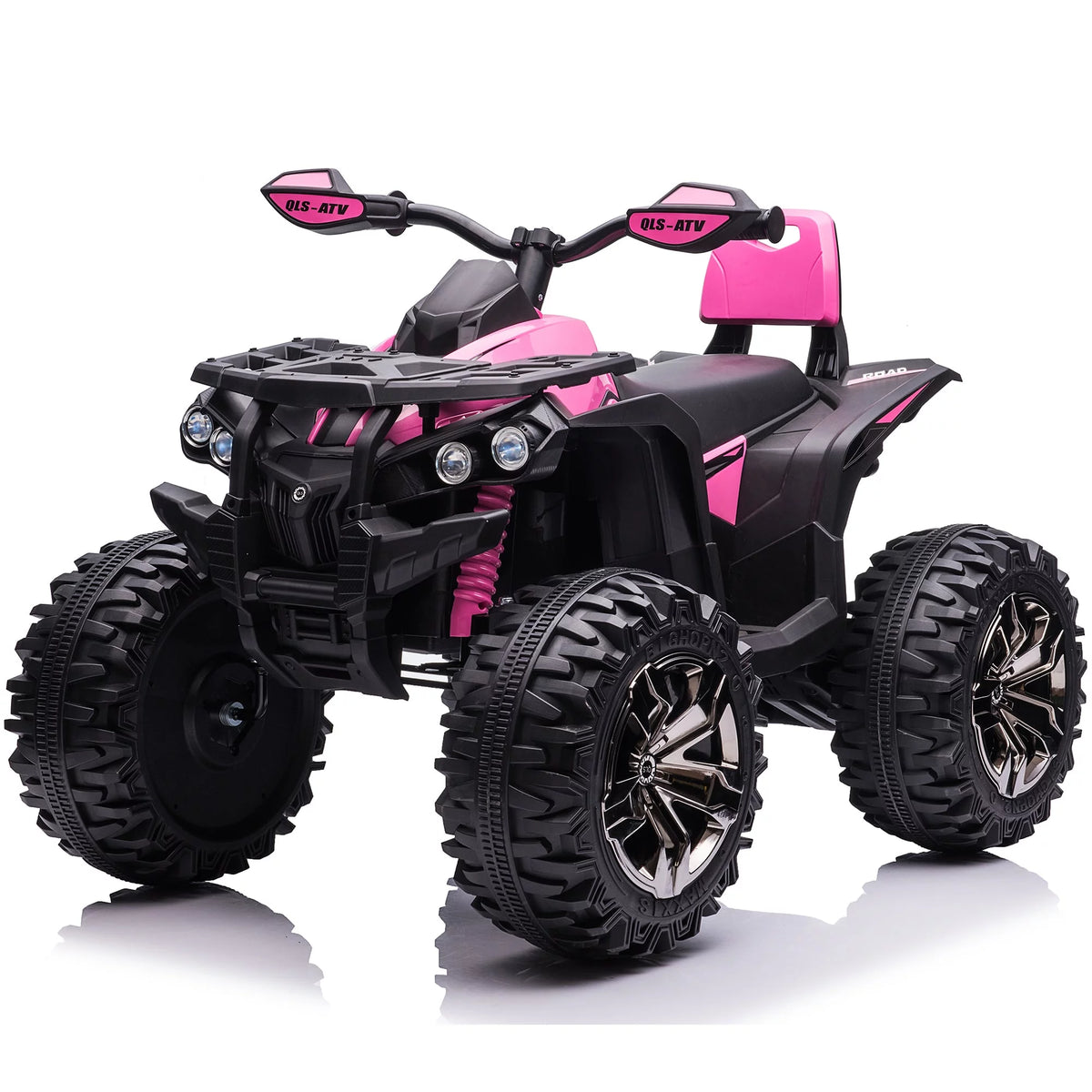 Black 24 Volt 2 Seater 4-Wheeler Quad Q952