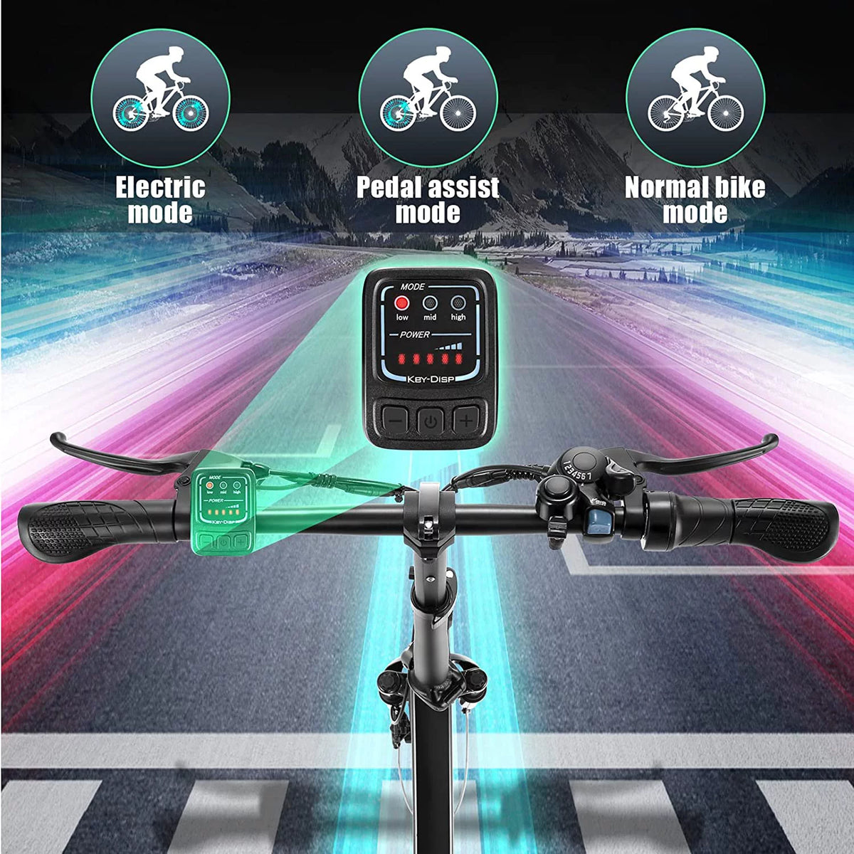 Folding Electric Bike 500W 20MPH L93920