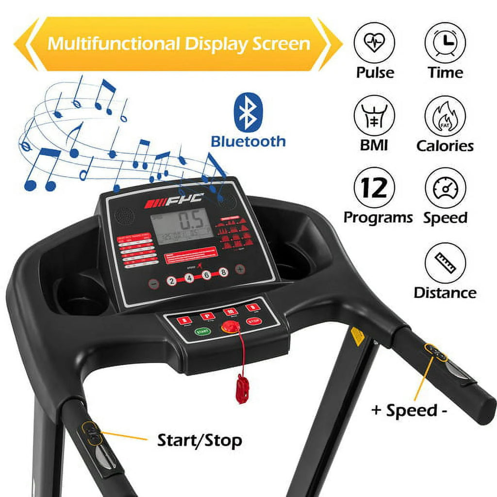 3.5HP Folding Treadmill with 330LB Capacity X2221