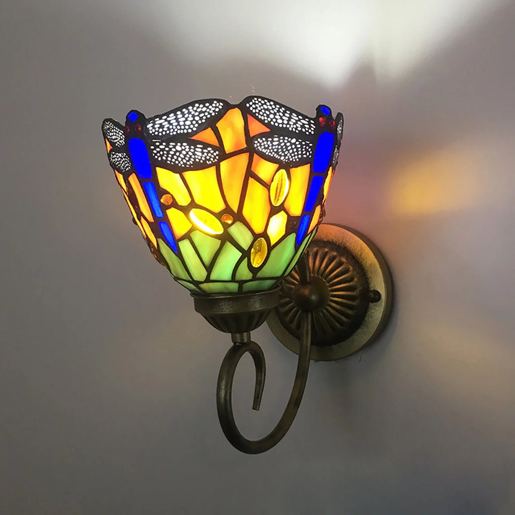 Stained Glass LED Wall Sconce P271