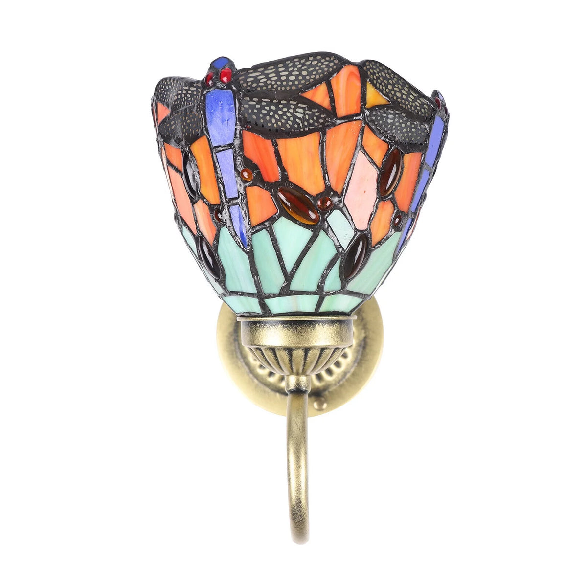 Stained Glass LED Wall Sconce P271