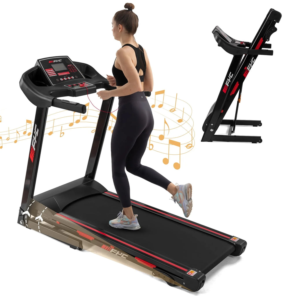 3.5HP Folding Treadmill with 330LB Capacity X2221
