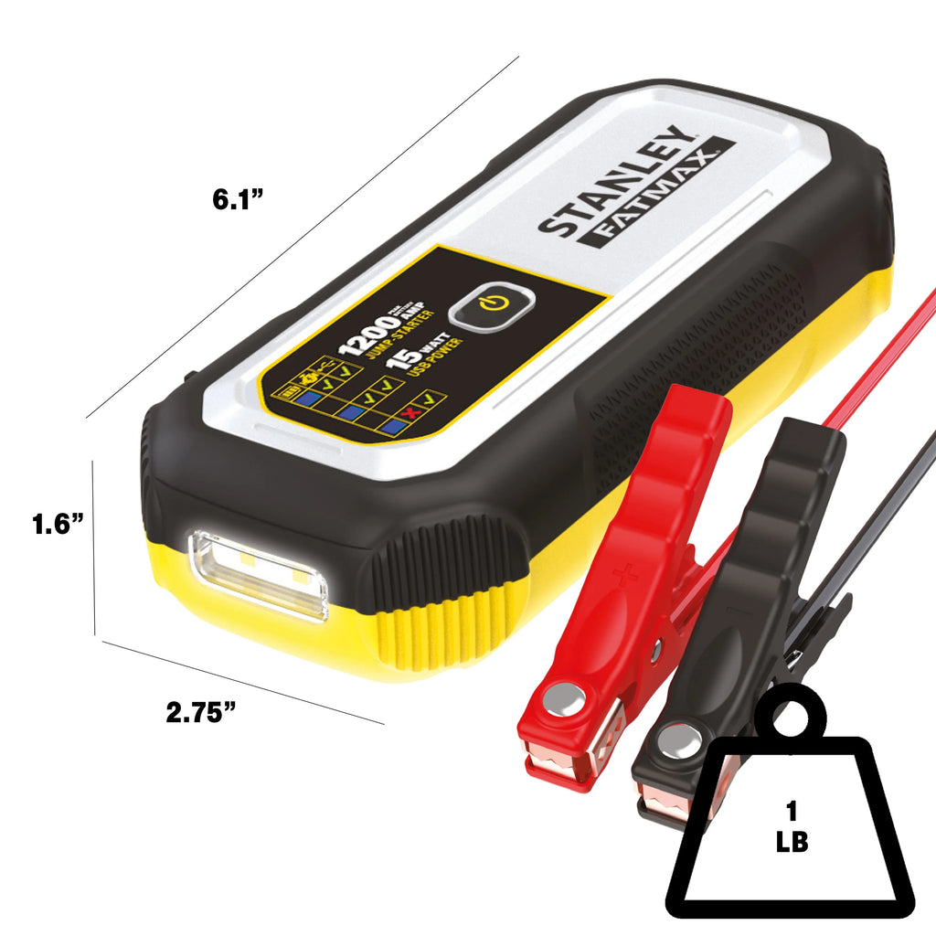 1200 Amp Lithium Jump Starter with USB Power Bank G32586