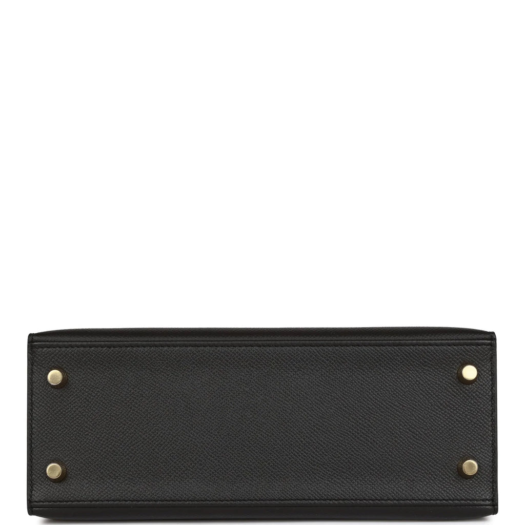 Black Leather Handbag Z545