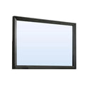 45 Inch Rectangular Wooden Frame Contemporary Mirror A24543