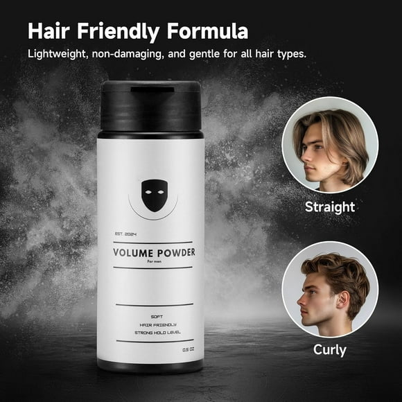 All-Natural Strong Hold Textured Hair Powder 40G 2pc I259