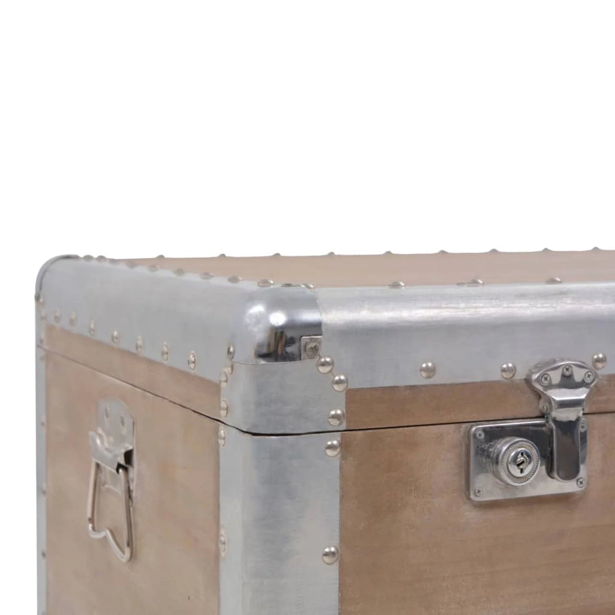 Wooden Fir Storage Chest Trunk G939365