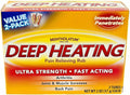Deep Heating Pain Relieving Rub Ultra Strength 2 Tubes Pack of 5 N48072