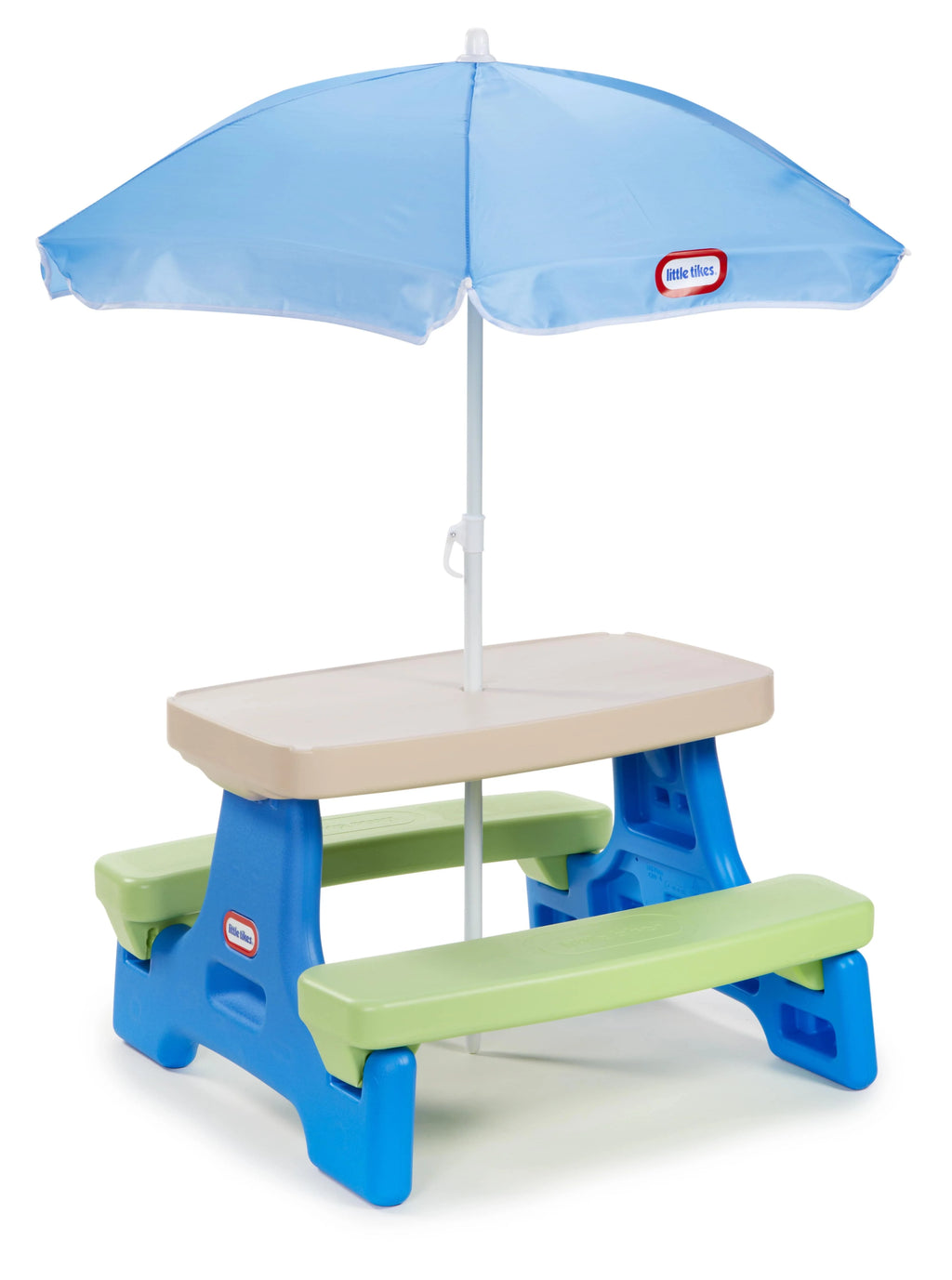 Kids Picnic Table with Umbrella F910783