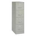 25" 4-Drawer Metal Vertical File Cabinet in Gray O531380