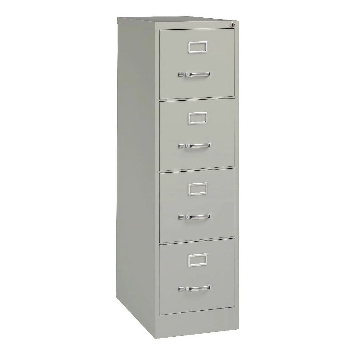 25" 4-Drawer Metal Vertical File Cabinet in Gray O531380