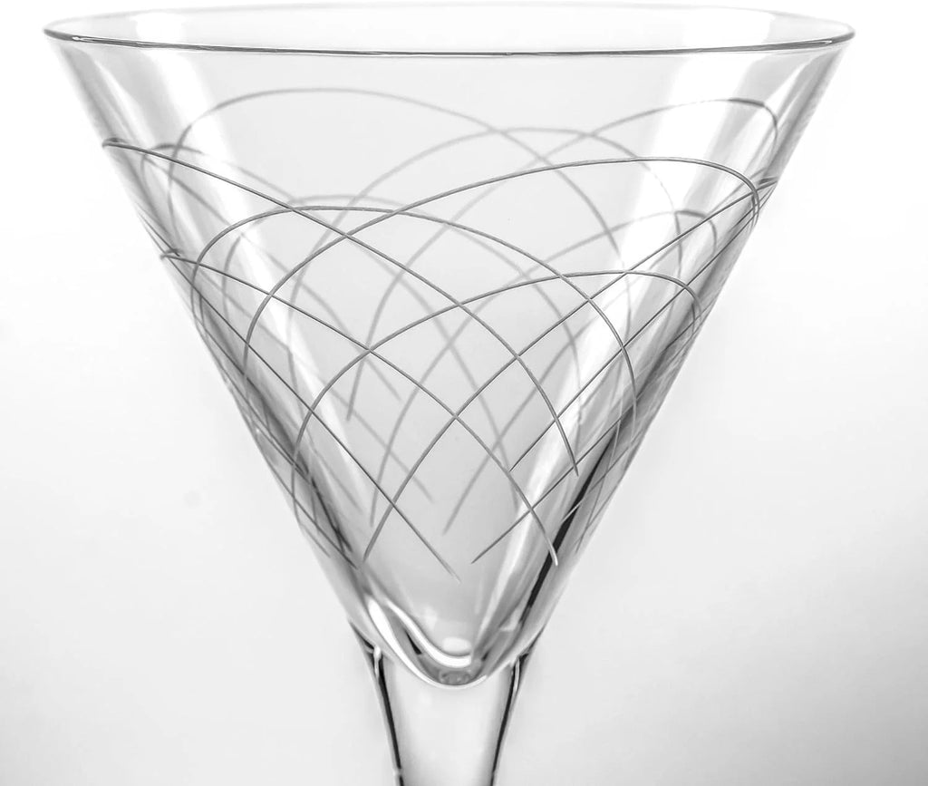 Mid-Century Stemmed 7.5 oz. Martini Glasses M27491