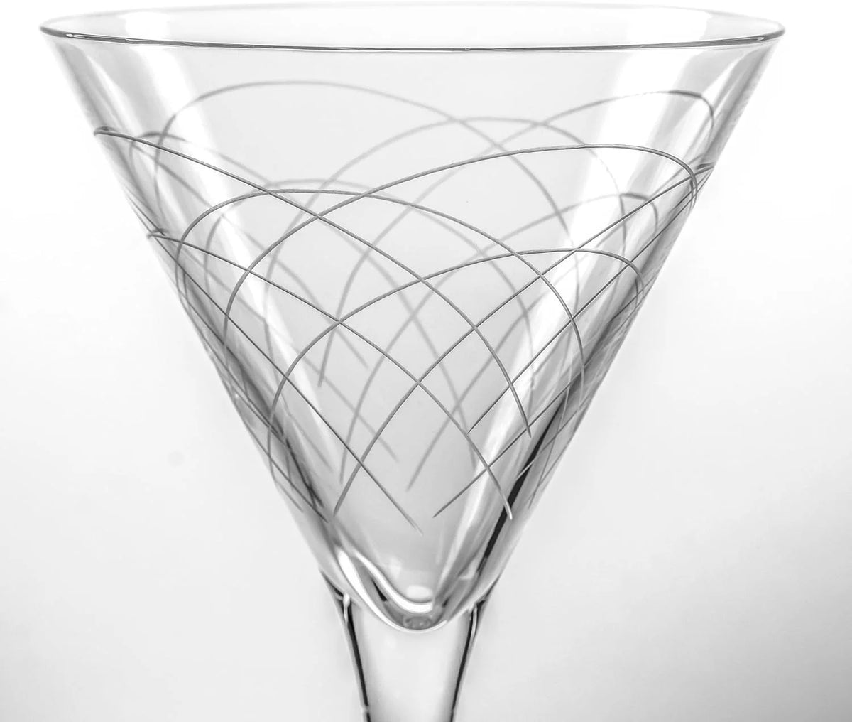 Mid-Century Stemmed 7.5 oz. Martini Glasses M27491