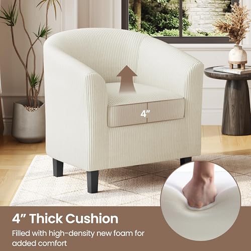 Brown Faux Leather Accent Chair L616832