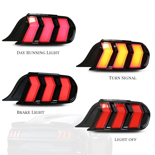 LED Tail Lights For Ford Mustang Rear Lamp Kit Assembly O891