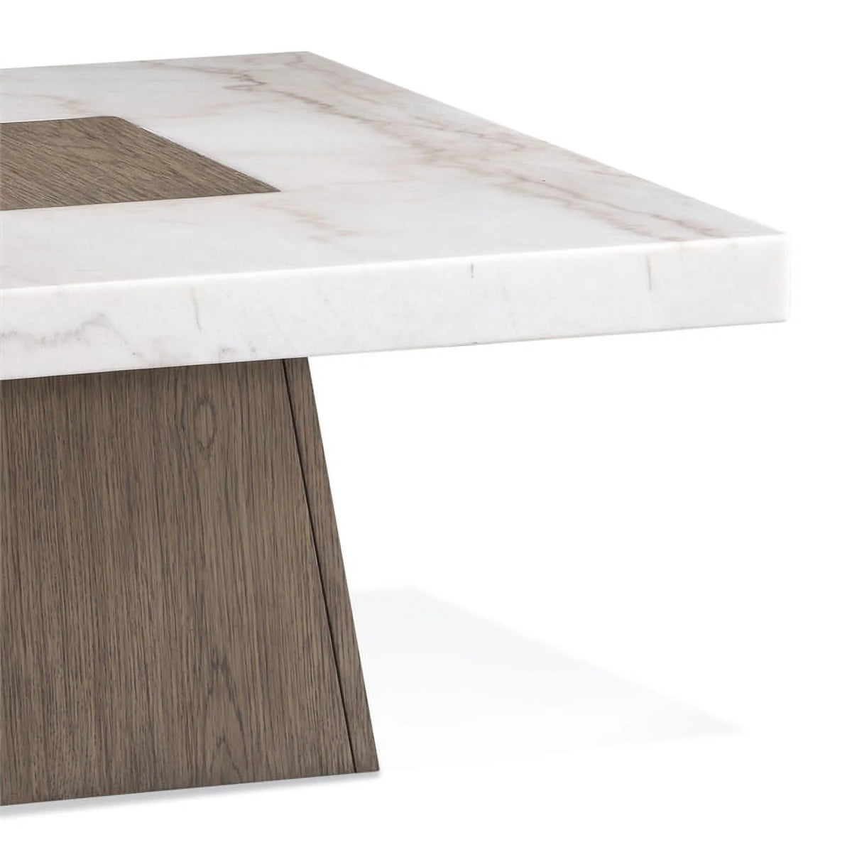 White Marble Cocktail Table D346