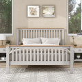 Queen Platform Bed with Oak Top R92080