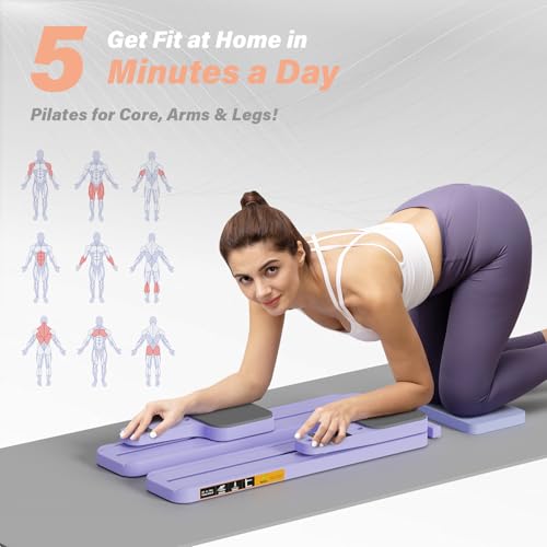Pilates Reformer Machine with Resistance Bands and Balance Board L4250