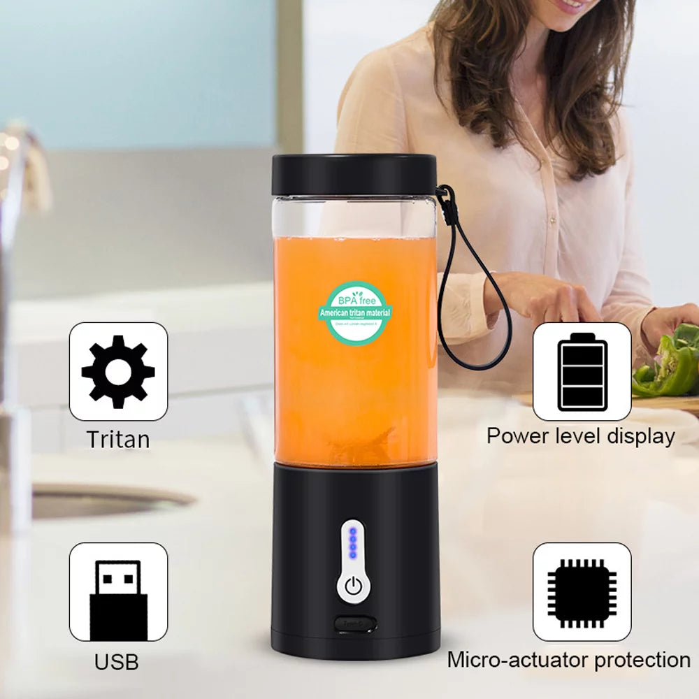 Portable USB Electric Juicer 530ml C274