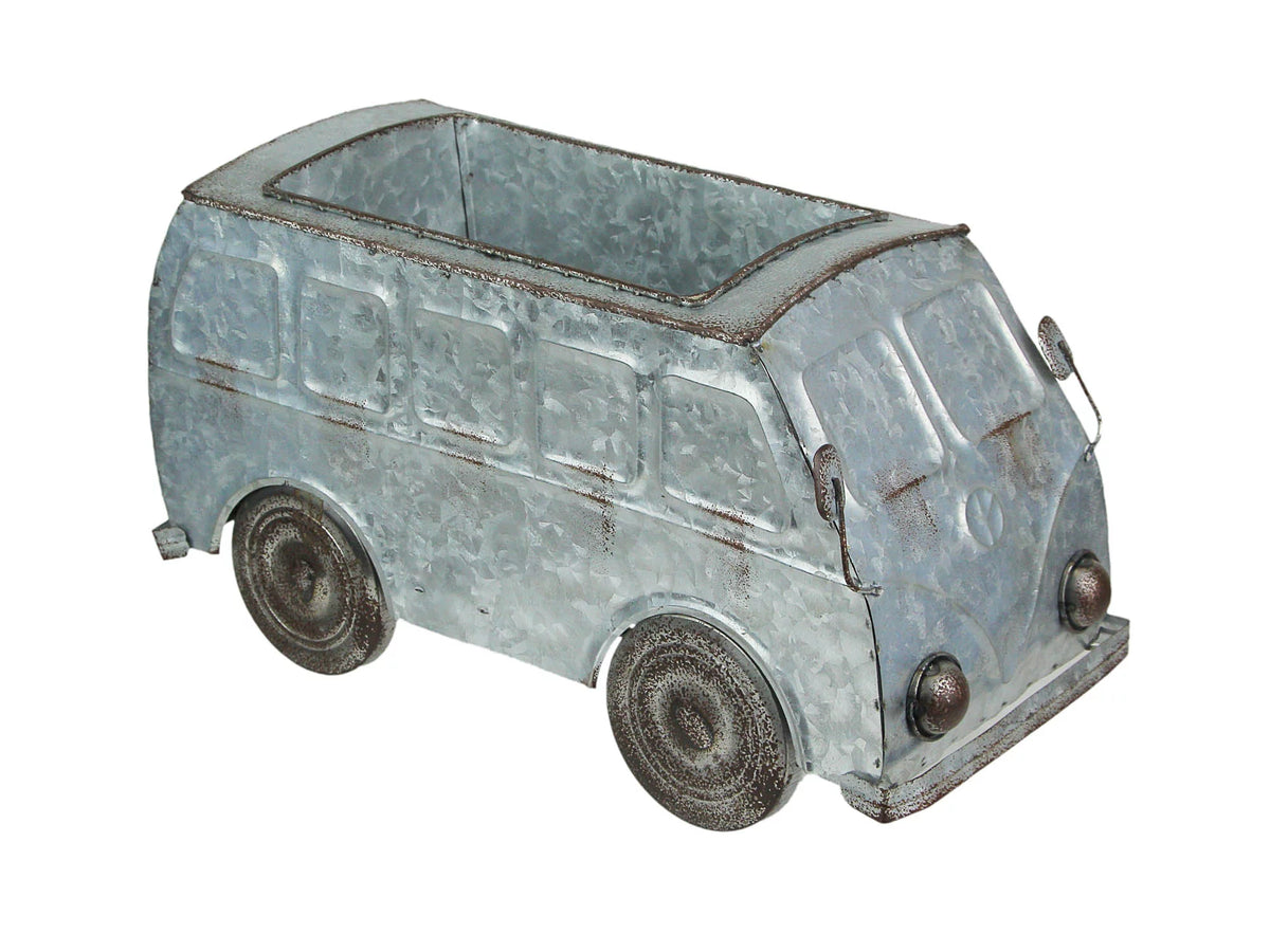Metal Surfer Van Outdoor Planter P522