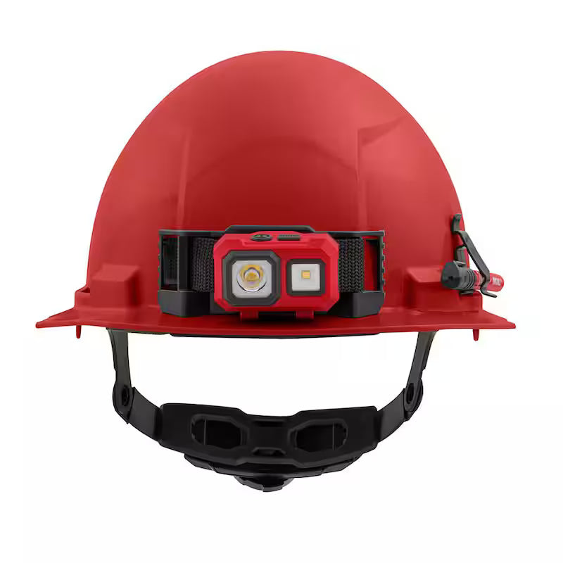 Red Type 1 Class E Front Brim Non-Vented Hard Hat 10-Pack B24144