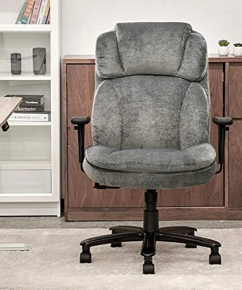 Big Tall Wide Ergonomic Office Chair 400lbs with Headrest and Armrest K497150