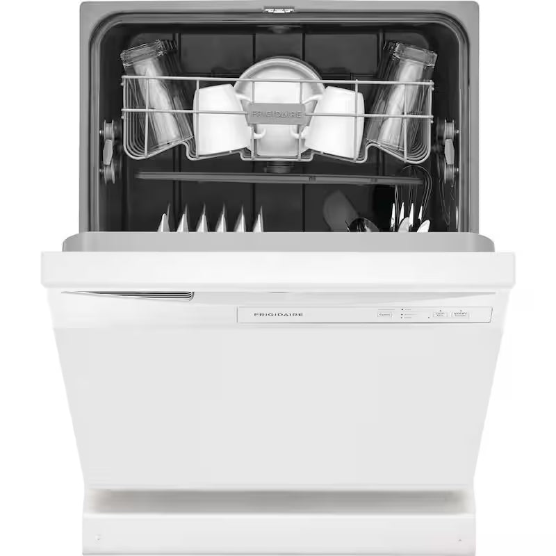 White 24 in. Built-In Tall Tub Dishwasher W1193