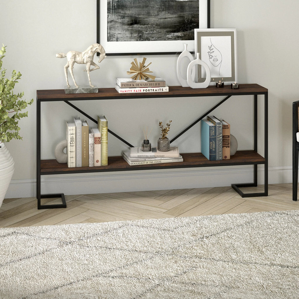64" Wide Rectangular Console Table M1147