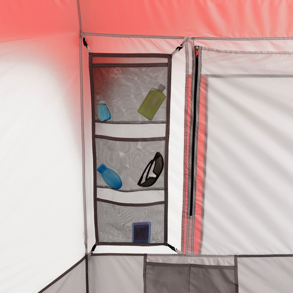8-Person Instant Cabin Tent with LED Lights I227