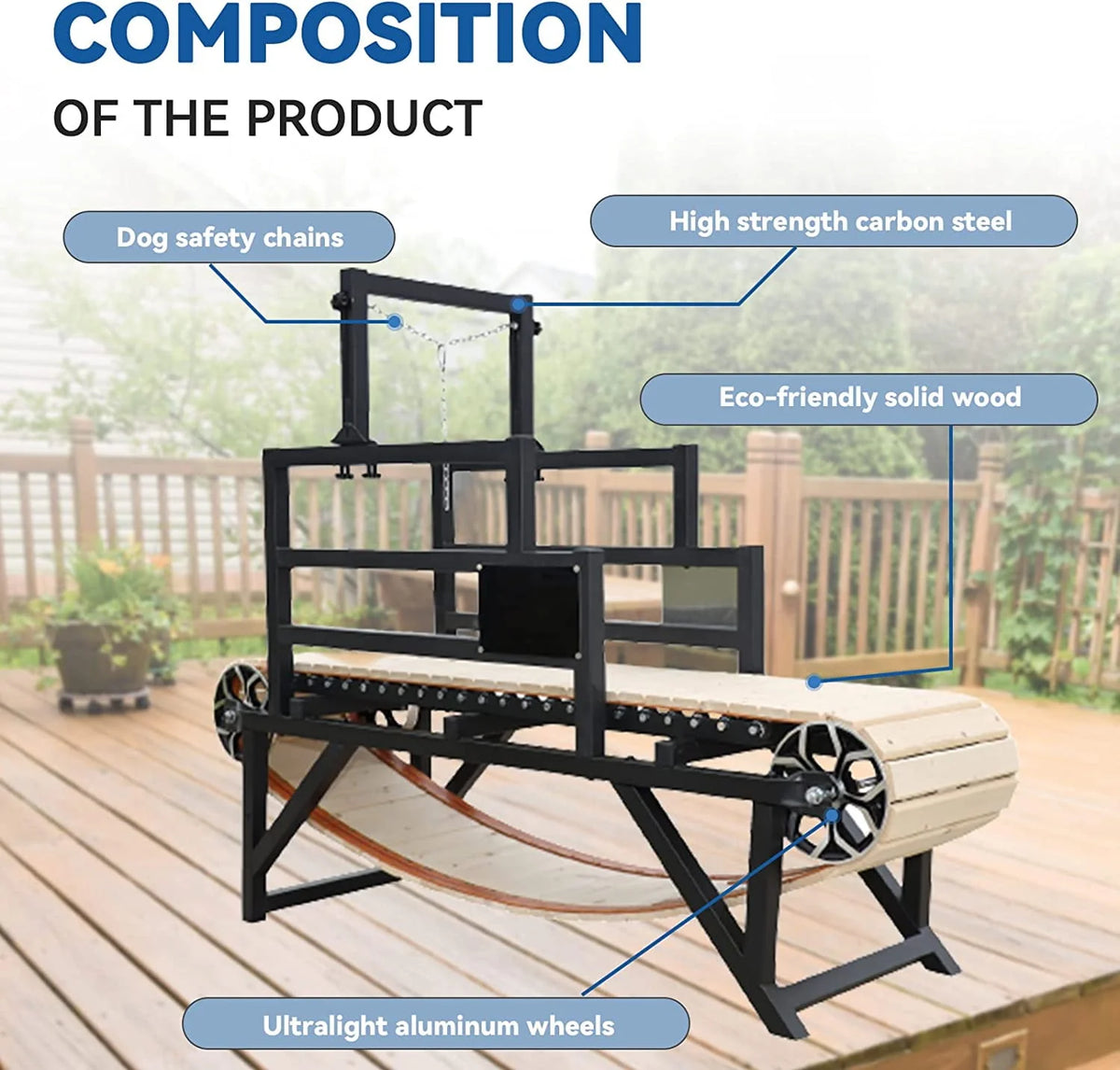 Manual Dog Treadmill B67306