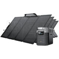 Portable Power Station and 4 x Bifacial Portable Solar Panel H412