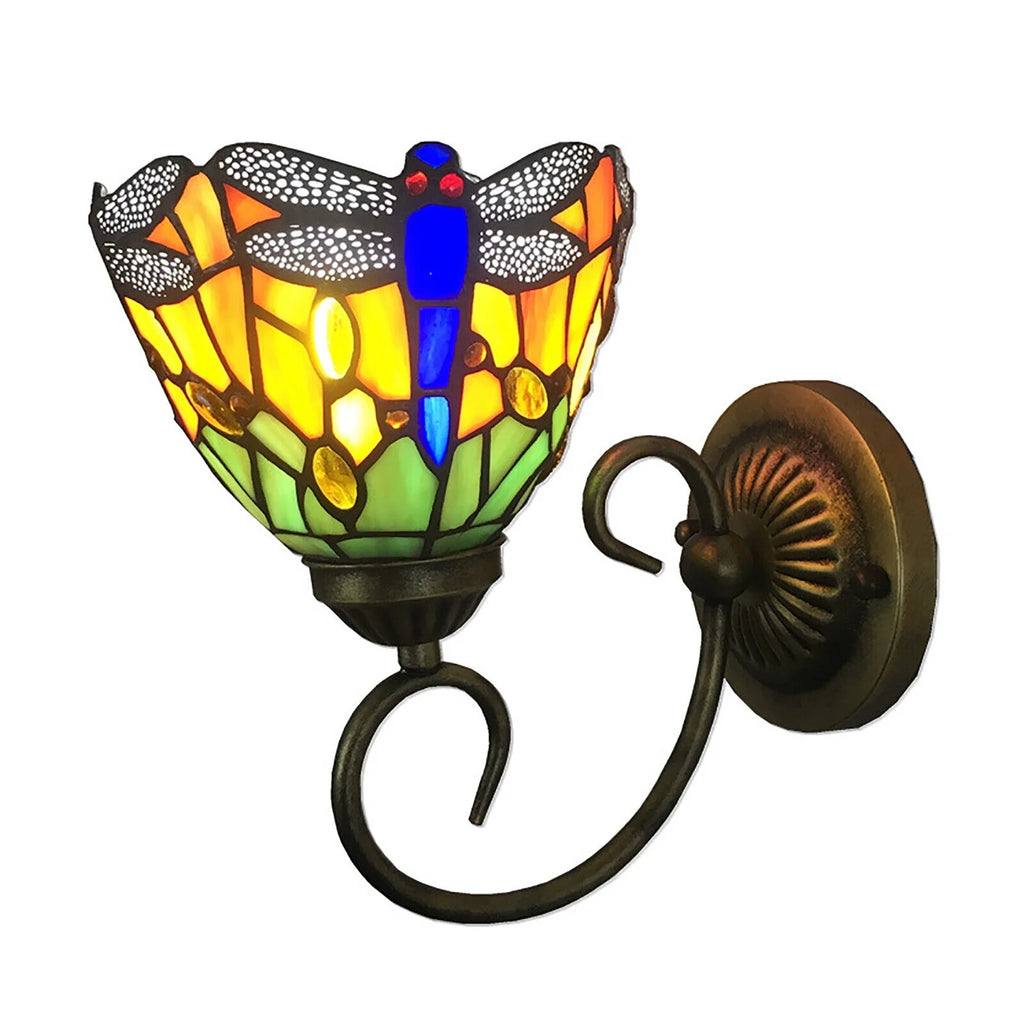 Stained Glass LED Wall Sconce P271