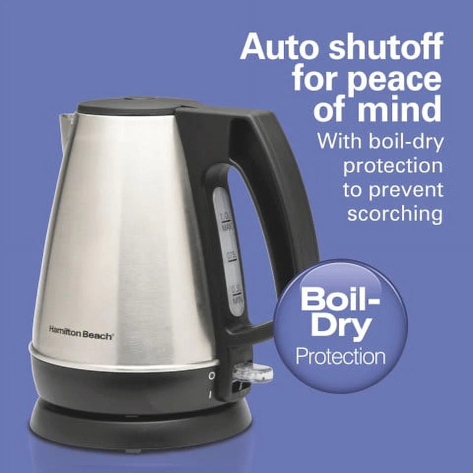 1 Liter Stainless Steel Electric Kettle N970174