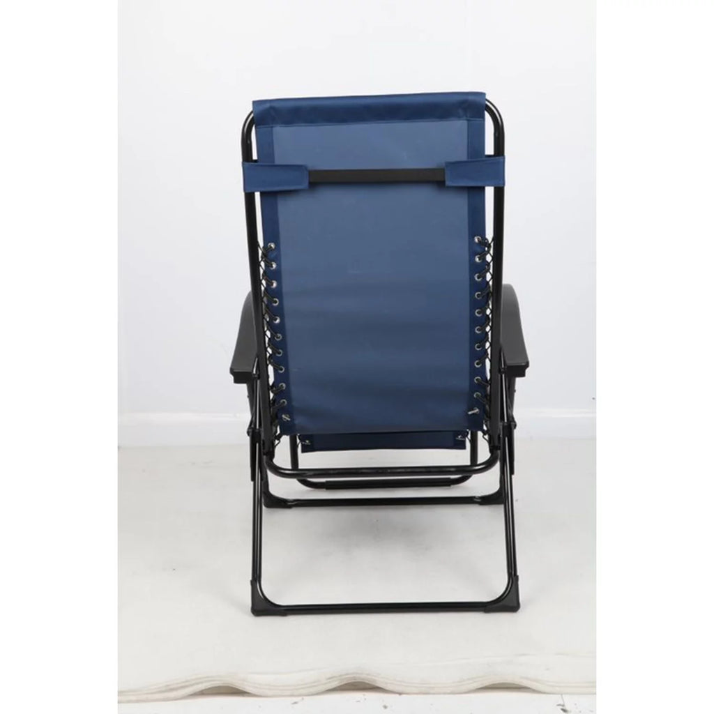 Blue Foldable Zero Gravity Lounge Chair U5909