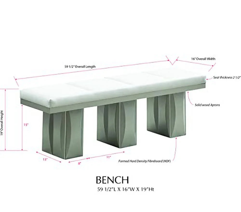 8-Piece Pedestal Wood Dining Set S4289