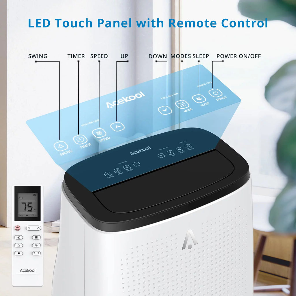 14,000 BTU 3-in-1 Portable Air Conditioner Q188