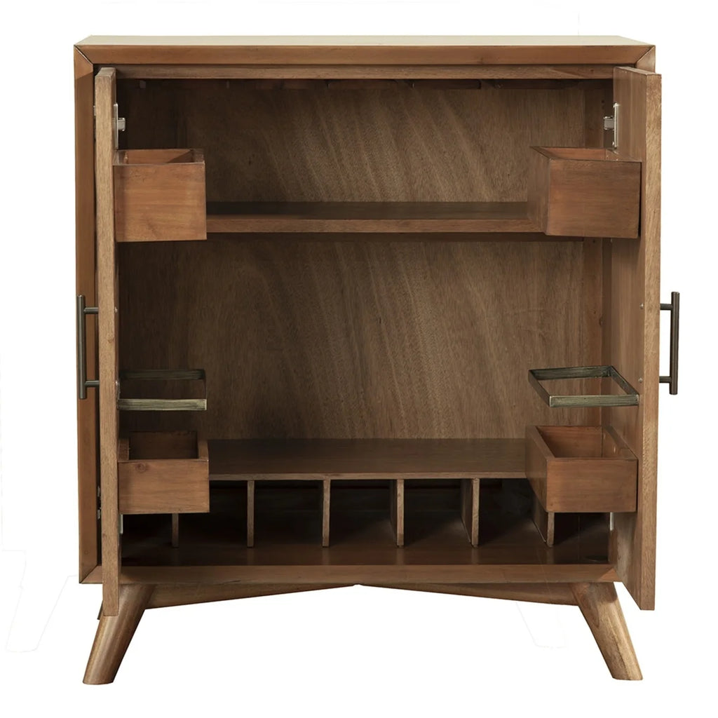 Small Wooden Bar Cabinet with Two Doors R6275