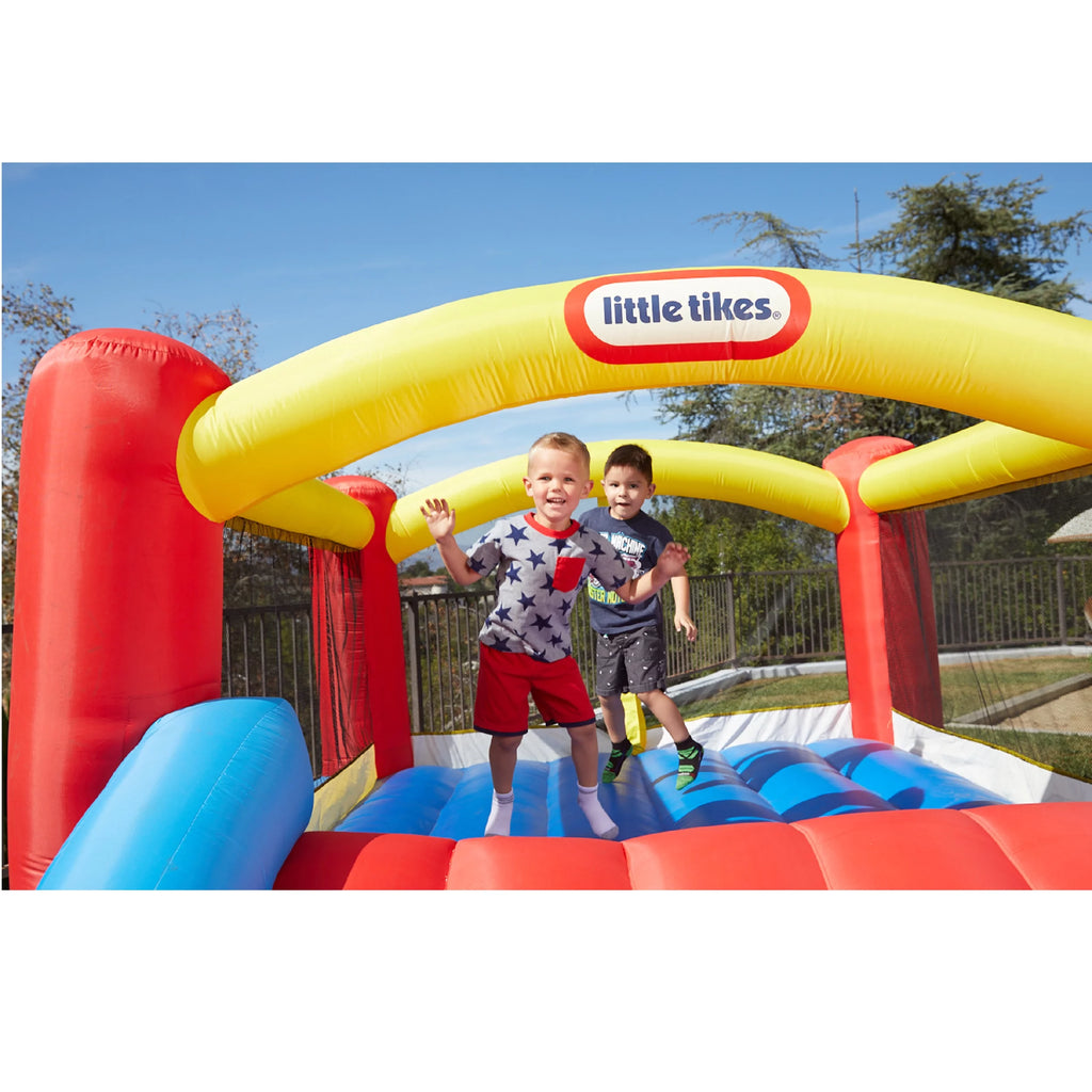 Inflatable Bounce House with Slide and Blower H580978