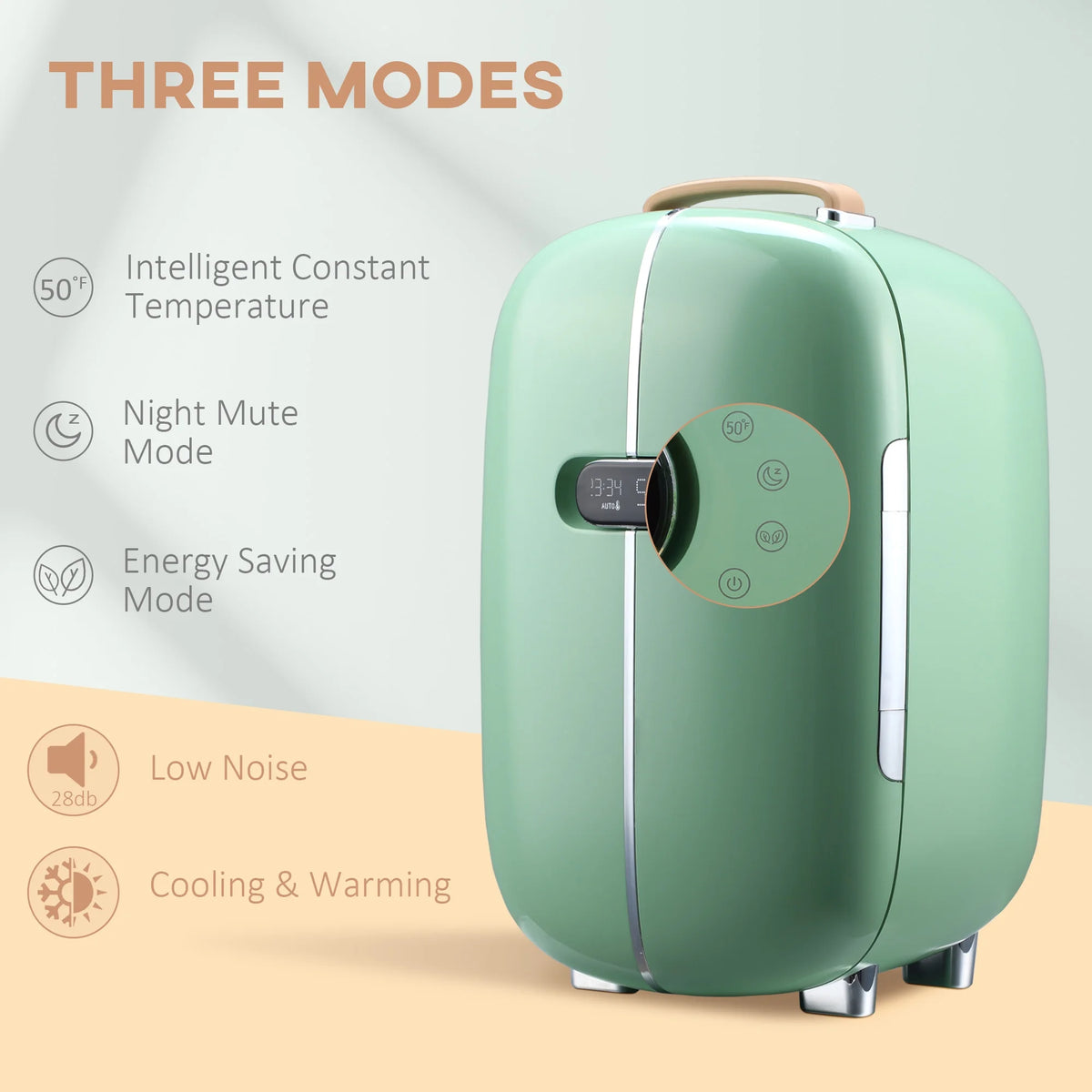 Portable Beauty Fridge with LED Lighting X2795