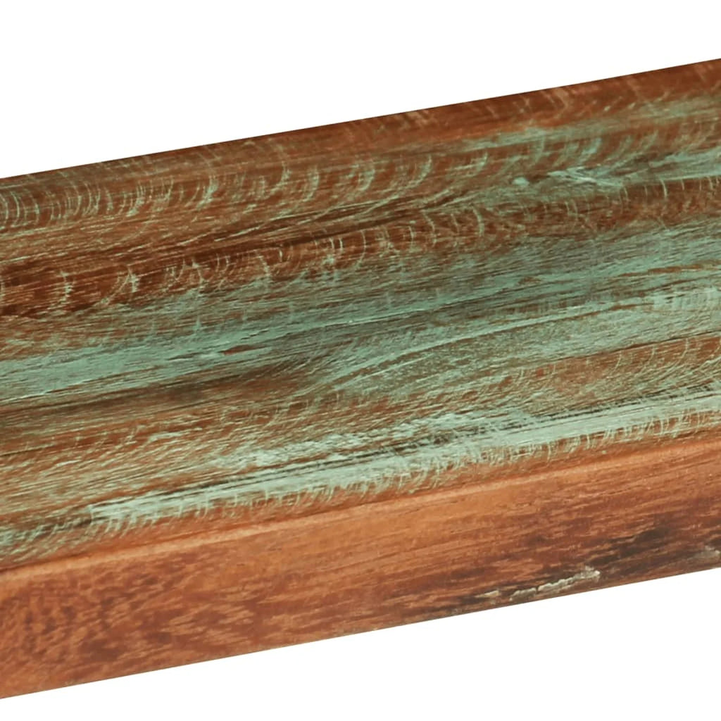 3 Piece Solid Reclaimed Wood Wall Cube Shelf Set G2348