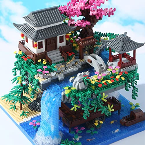 Cherry Blossom Tree Building Set with Lights 3320 Pcs X82677